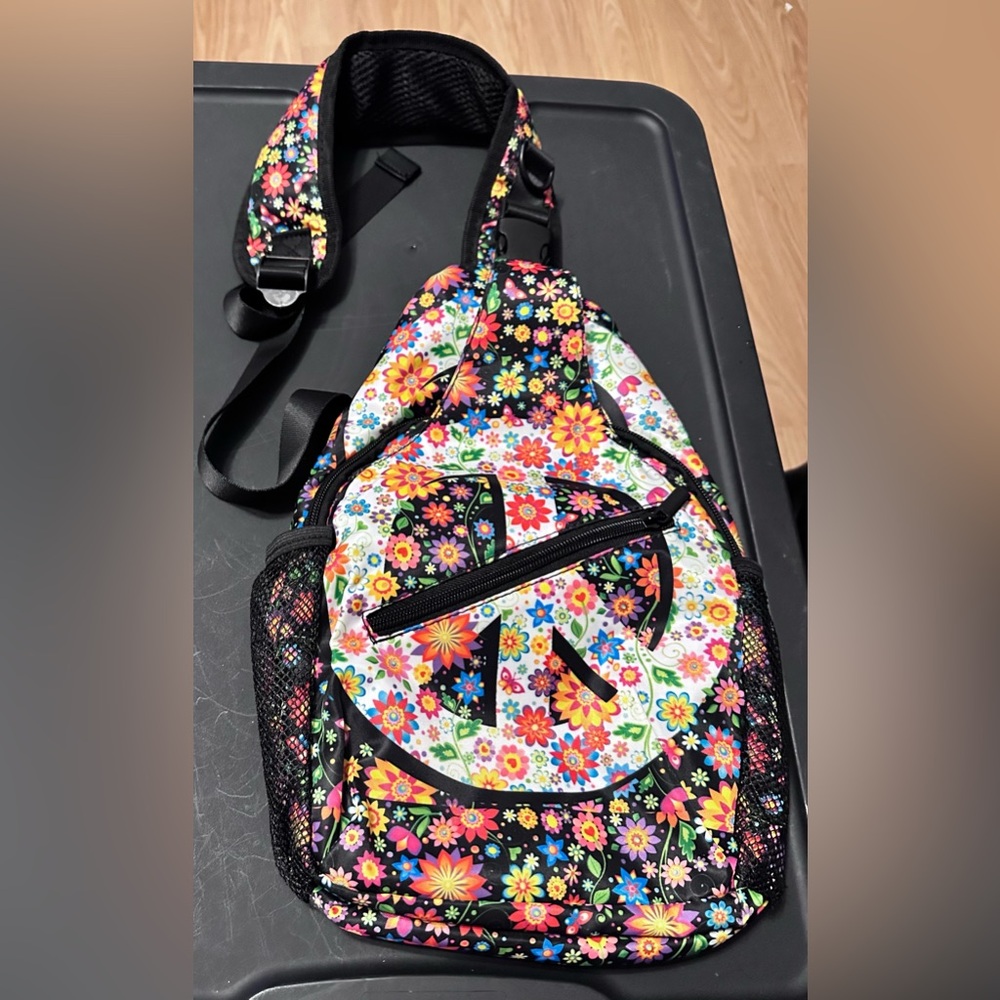 New Hippie/Peace Sign Sling Bag